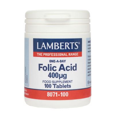 LAMBERTS Folic Acid 400μg